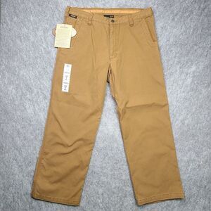 The Real Caden McCoy Western Workwear Pants Men's 38x30 Khaki No.41 Canvas Jeans